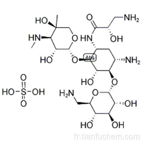 Sulfate d&#39;Isepamicine CAS 67814-76-0